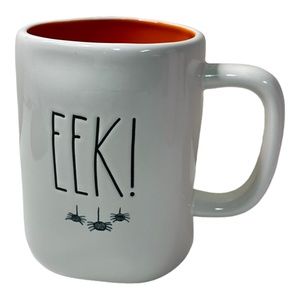 Rae Dunn "EEK!" Spiders Coffee Mug